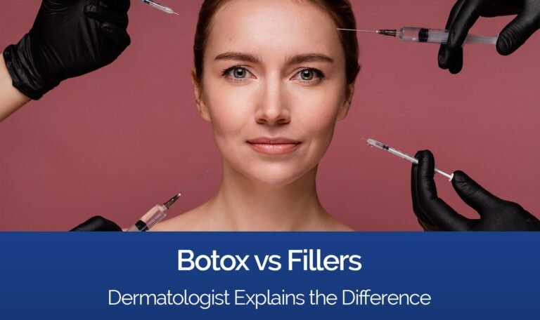 Botox vs Fillers. Dermatologist Explains the Difference